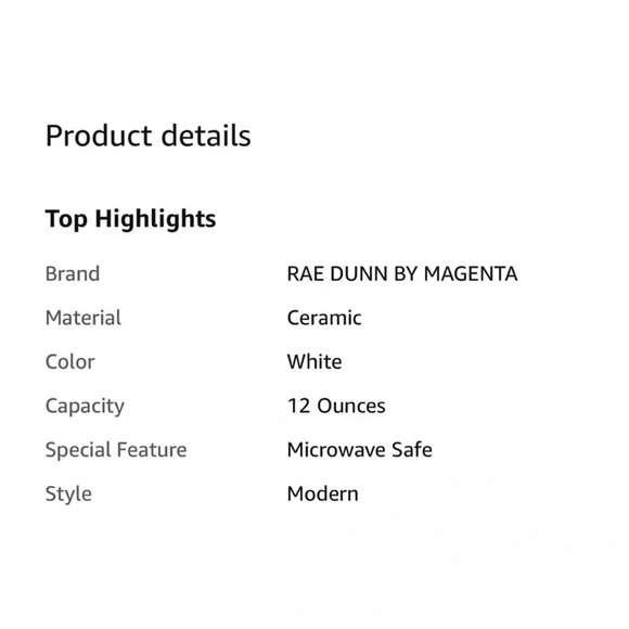 RAE DUNN by Magenta Artisan Love Letters Mug with Topper NEW - Picture 7 of 14